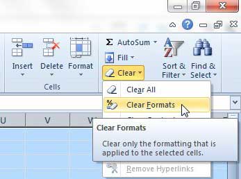 excel cell formatting problems